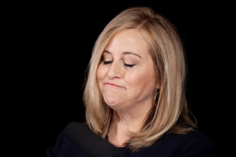 Megan Barry, ex alcaldesa de Nashville.