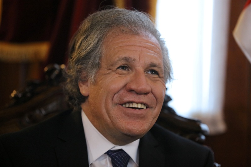 El jefe de la Organización de Estados Americanos, Luis Almagro.