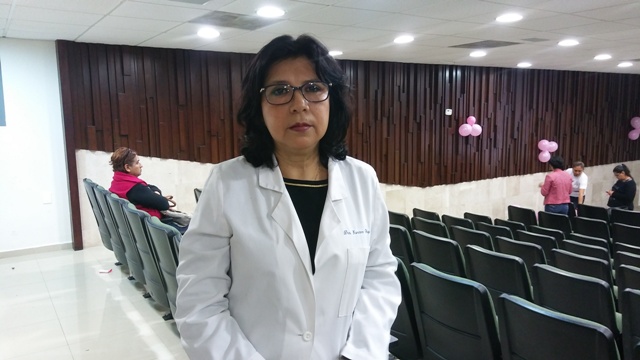 Esmirna Chuy Díaz, coordinadora de donación en el Hospital General Regional número 6 del IMSS.