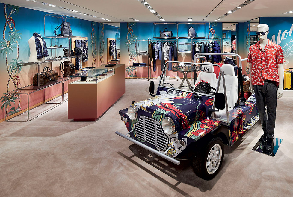 Las pop-up stores buscan atraer clientes masculinos. 