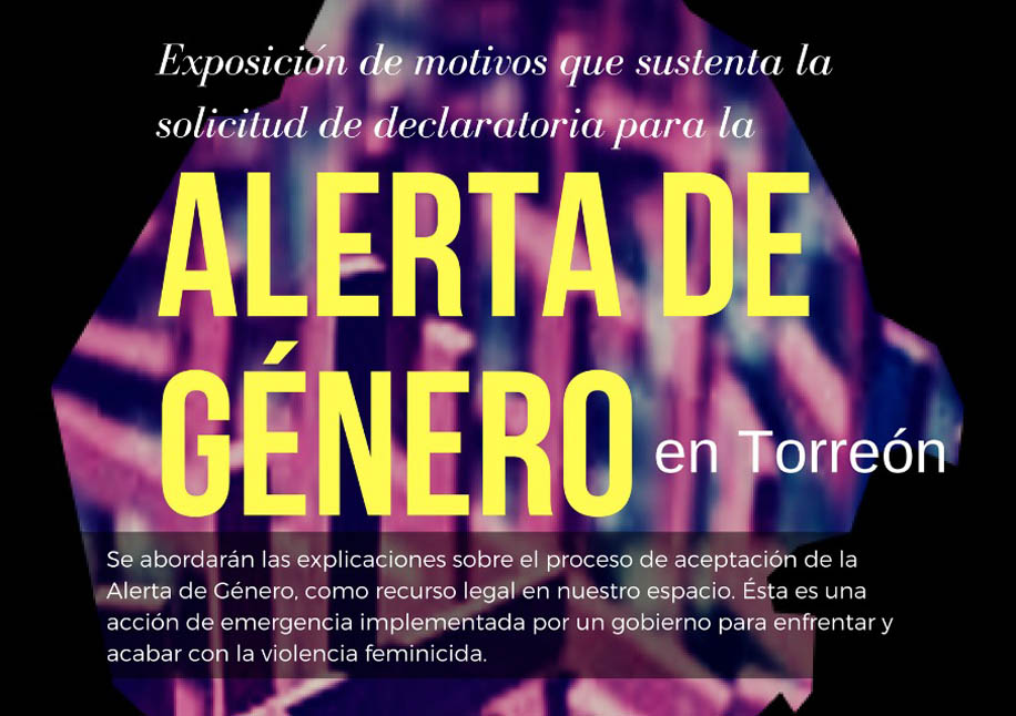La Alerta de Género es una medida preventiva para erradicar la violencia. 