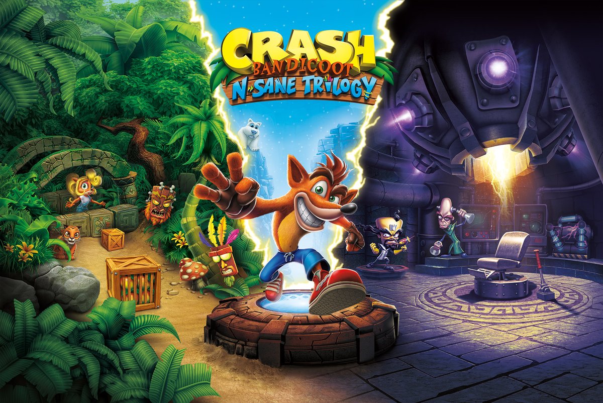 Crash Bandicoot llega por primera vez al Switch este 2018