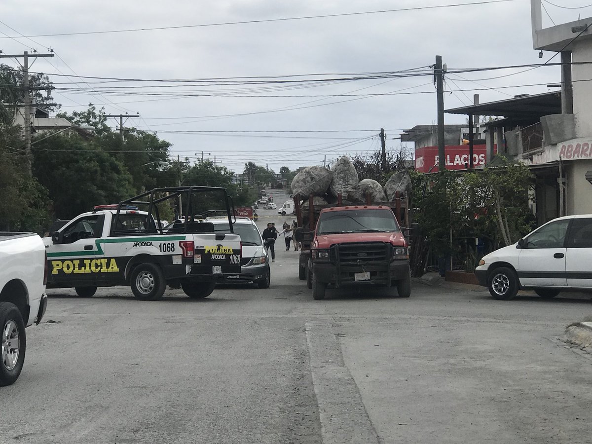 Hubo un despliegue policiaco en la colonia. 