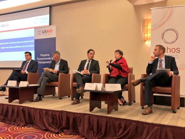 Integrantes del SNA presentaron el "Manual sobre el Sistema Nacional Anticorrupción y el nuevo Régimen de Responsabilidades de los Servidores Públicos