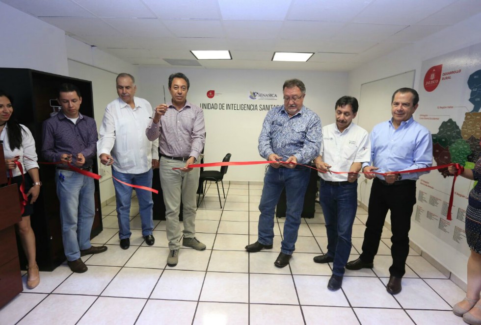 Este jueves se inauguró la Unidad de Inteligencia Sanitaria de Estado de Jalisco.