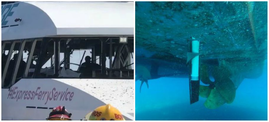Los barcos de la empresa atacados fueron Caribe 2 y 3.