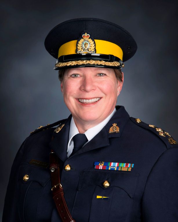 Brenda Lucki fue nombrada para dirigir la Policía Montada de Canadá.