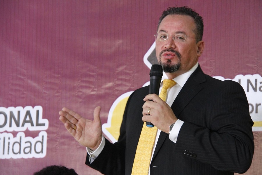 Omar Ortega, dirigente del PRD en el Edomex. 