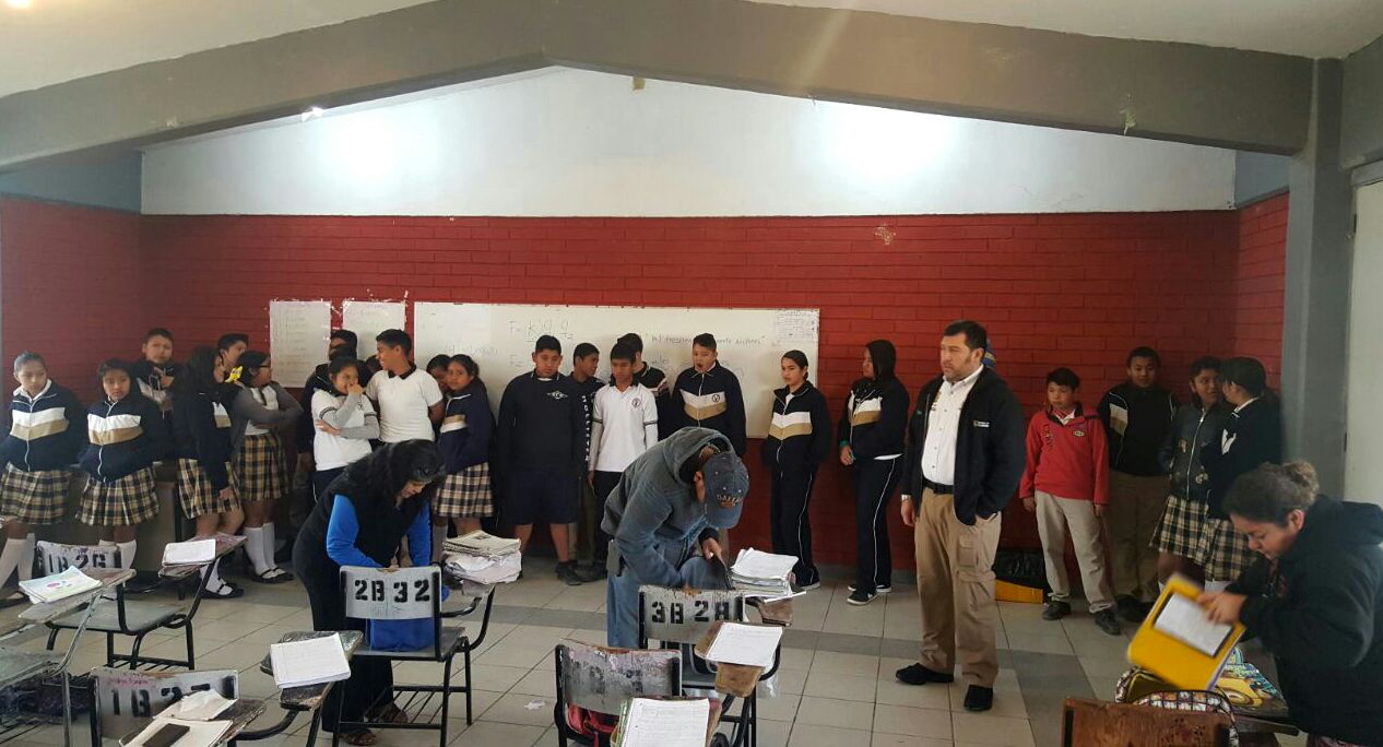 Operativo 'Mochila limpia y Segura' en escuelas de Coahuila. 