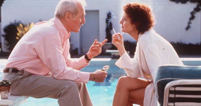 Paul Newman cedió parte de su salario a Susan Sarandon para que ambos ganaran lo mismo. 