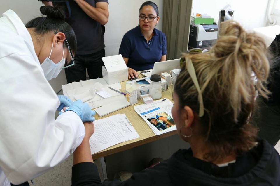 Alrededor de 200 personas acudieron, al primer día de recolección de muestras genéticas realizada por la Policía Federal