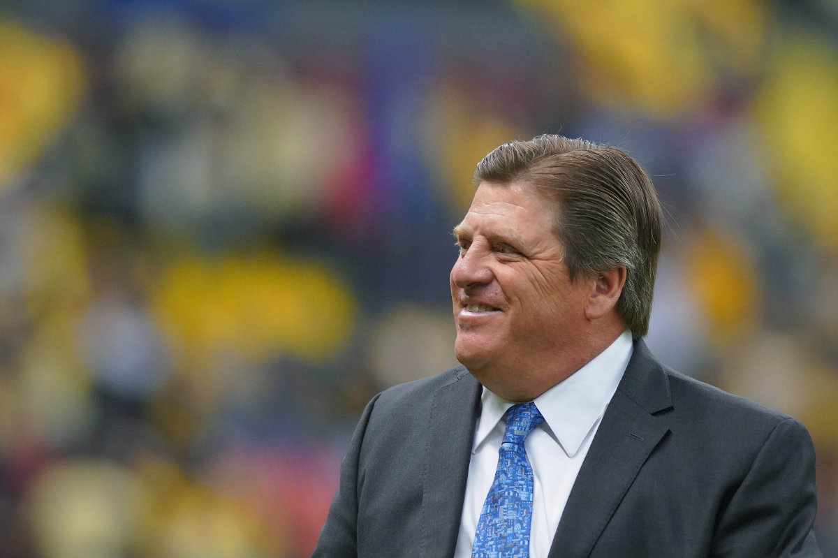Miguel Herrera, director técnico de América