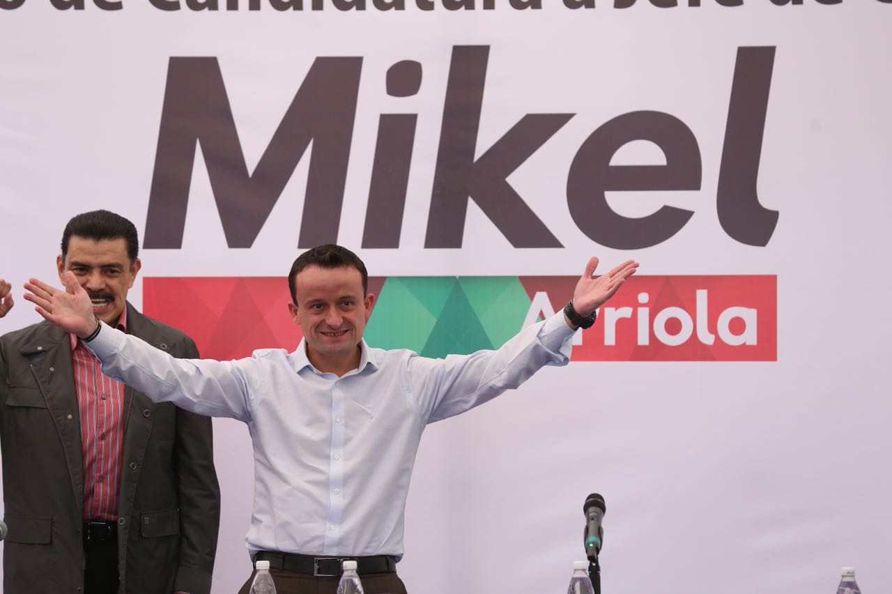 Mikel Arriola, candidato del PRI a la CdMx