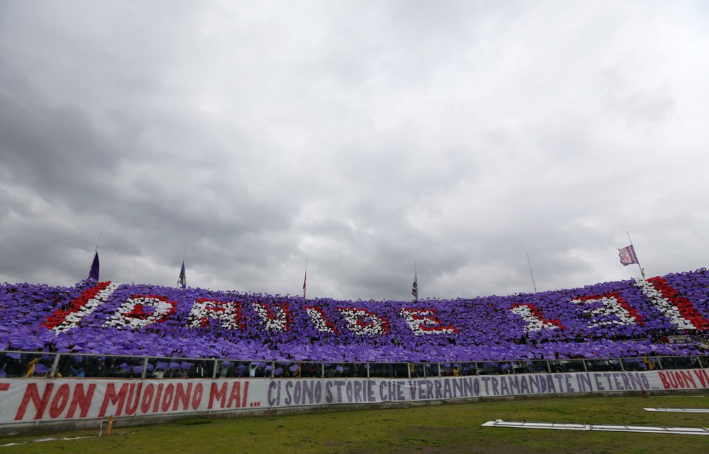 Mosaico en honor de Davide Astori