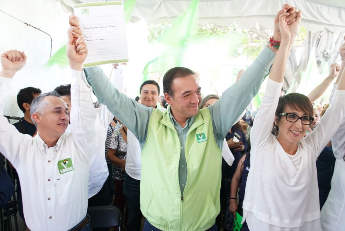 Se registra Sergio Contreras como candidato a la gubernatura de Guanajuato por el PVEM