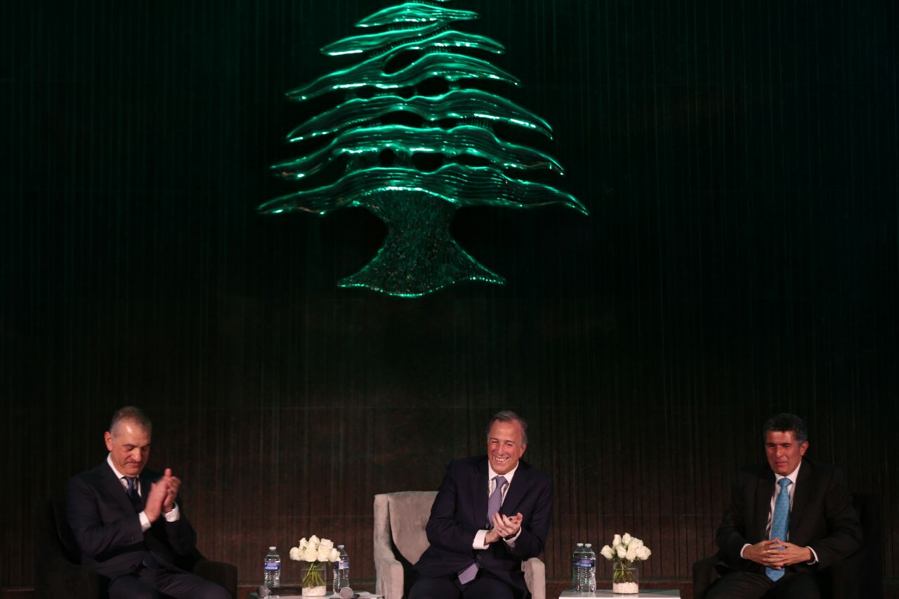 José Antonio Meade se reunió con la comunidad libanesa, ante la cual habló del TLCAN.