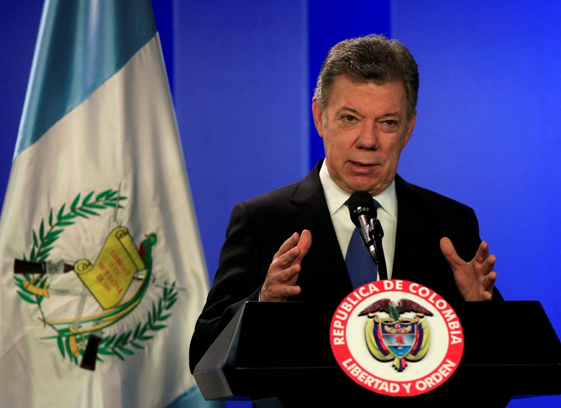 Juan Manuel Santos, presidente de Colombia.