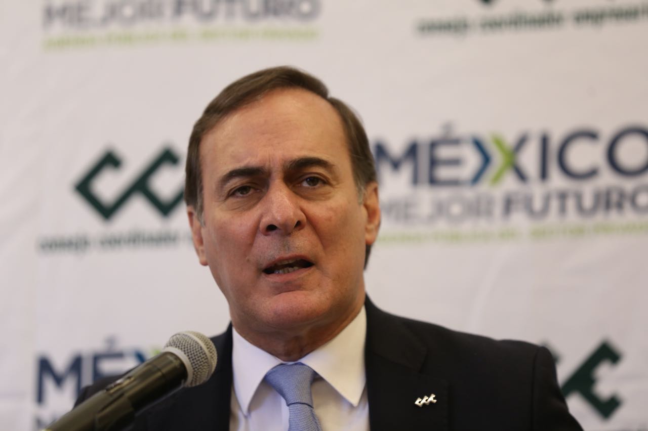 Juan Pablo Castañon, presidente del Consejo Coordinador Empresarial.