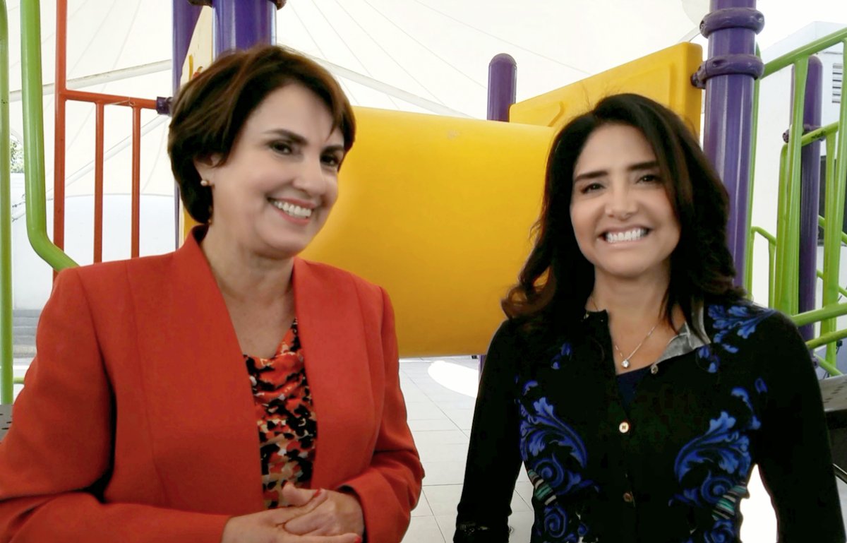 Barrales y Mercado visitarinun Centro de Desarrollo Infantil en la delegación Benito Juárez.