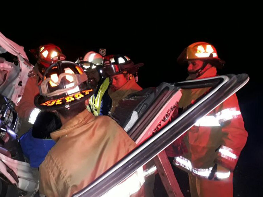 Declararon que perdieron el control del auto a causa de otra unidad.