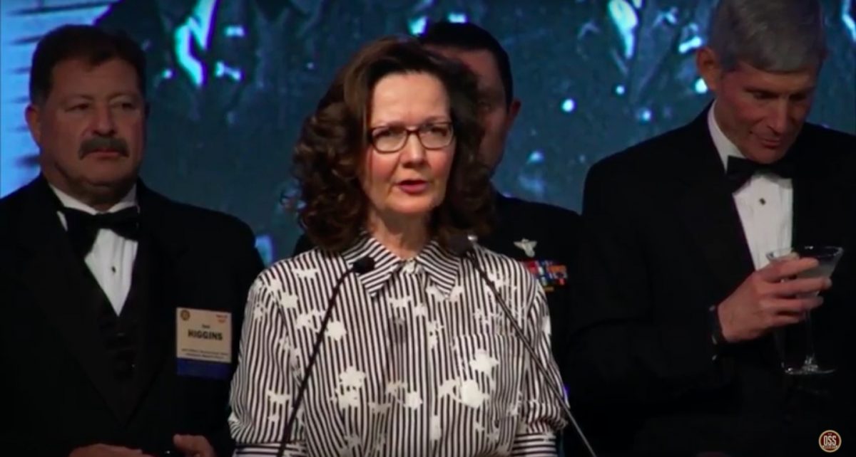 Gina Haspel fue designada por Trump para dirigir la CIA.