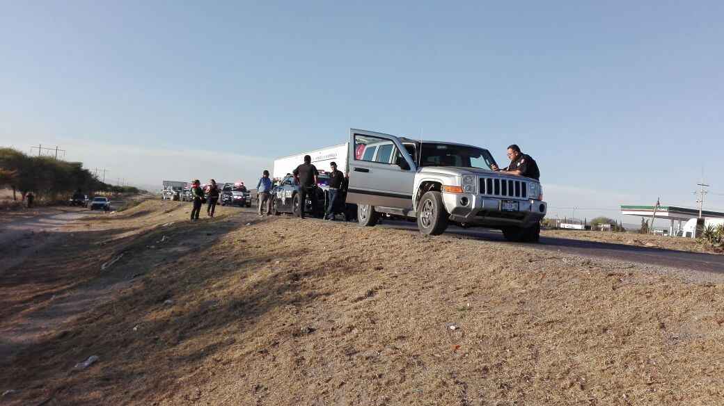 Aseguramiento en San Luis de la Paz. 