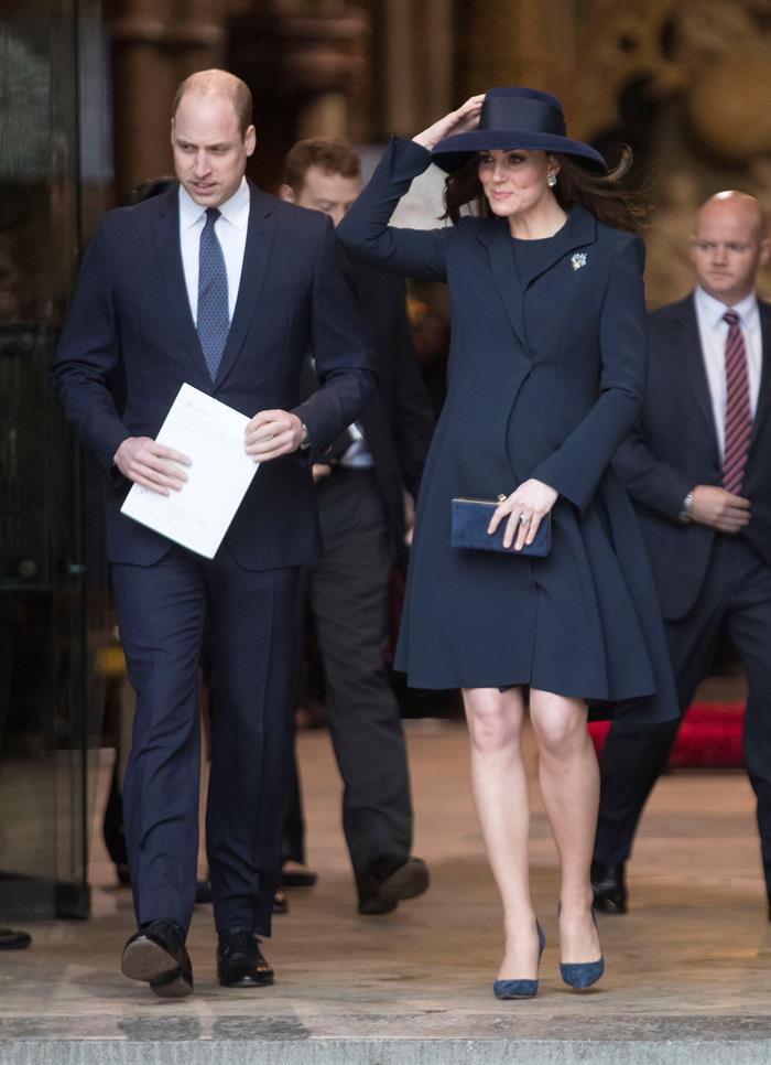 El príncipe Guillermo y la duquesa de Cambridge