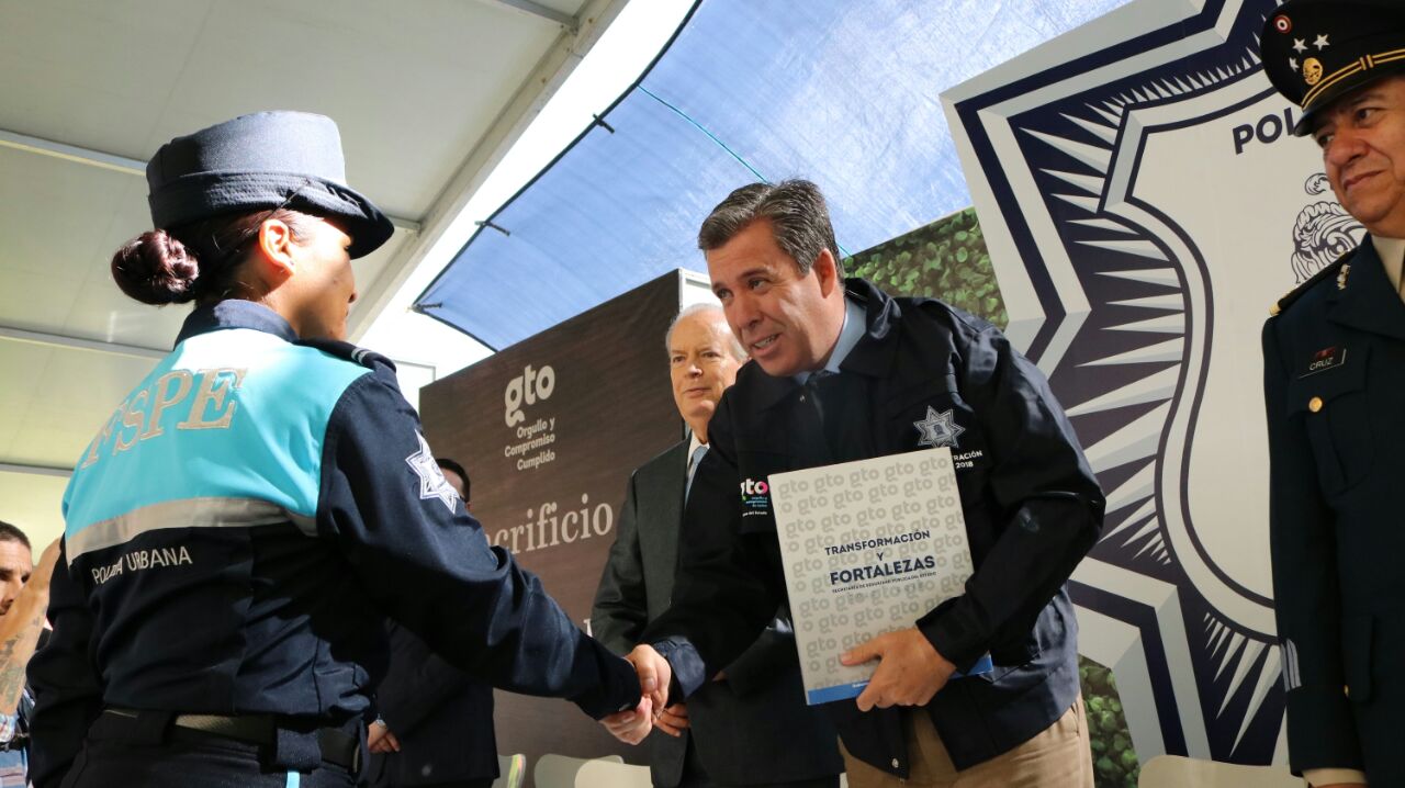 Miguel Márquez fue reconocido como líder y Jefe Máximo de Seguridad en Guanajuato 