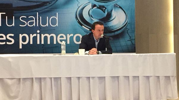 Mikel Arriola dijo en conferencia: “que no los chantajeen diciendo que cuando llegue se van a eliminar esos programas (sociales)”.
