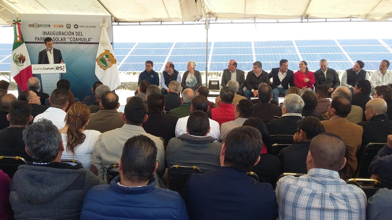 El Parque Industrial Solar Coahuila se ubica en el municipio de Matamoros. 