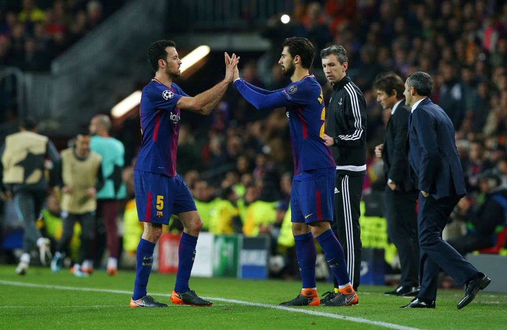 El centrocampista Sergio Busquets 