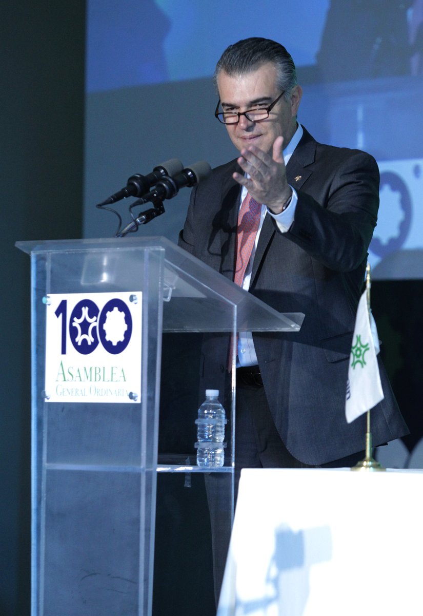 El nuevo presidente de la Concamin, Francisco Cervantes.