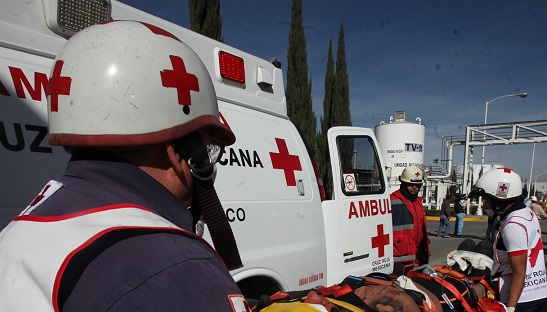 El pasajero falleció en Cruz Roja Naucalpan. 