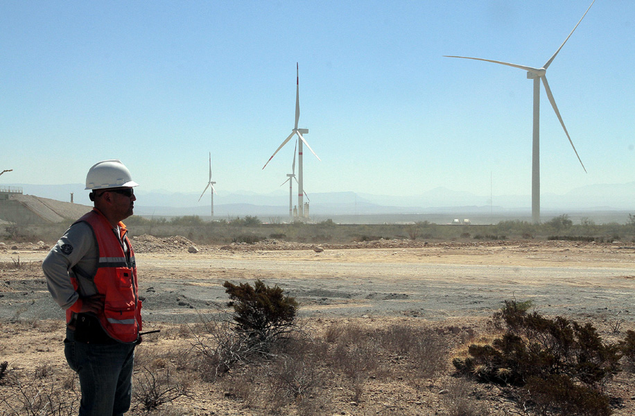 La energía generada en el parque de General Cepeda, beneficiará en un futuro a Grupo Peñoles.
