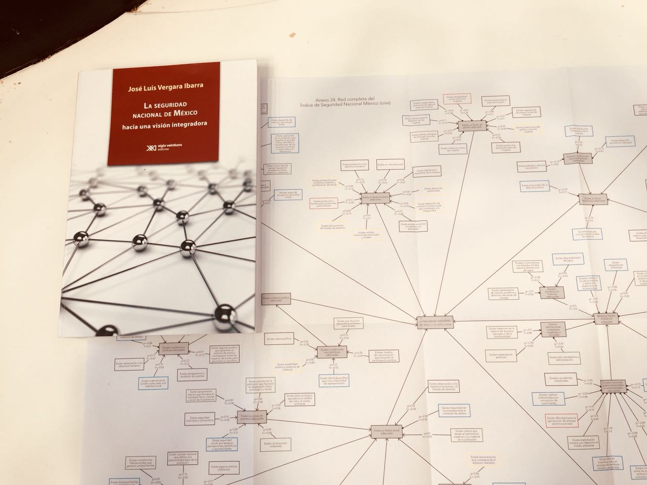 El libro parte de la tesis que defendió Vergara Ibarra para obtener el grado de doctor en Defensa y Seguridad Nacional.