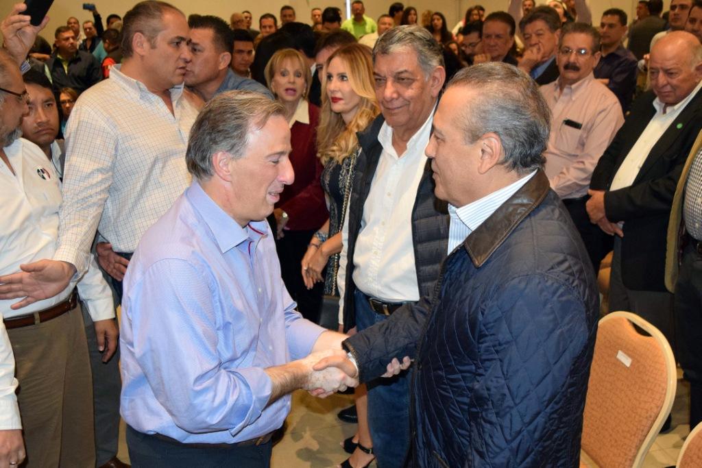 Manlio Fabio Beltrones y José Antonio Meade