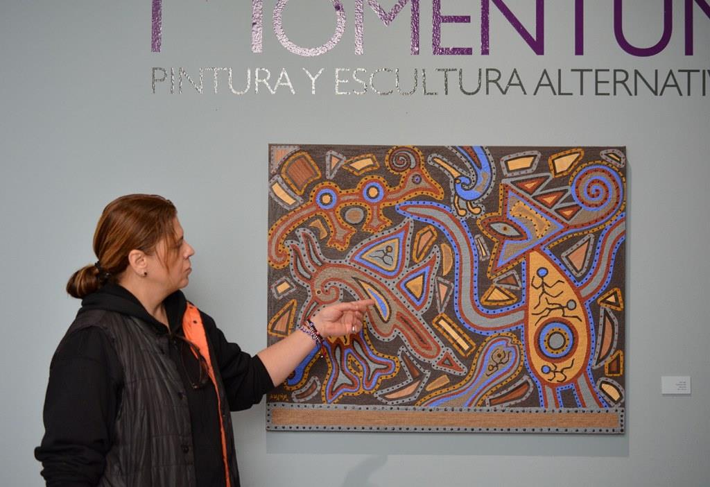 “Moméntum” es la exposición que presenta Lilia Luján.