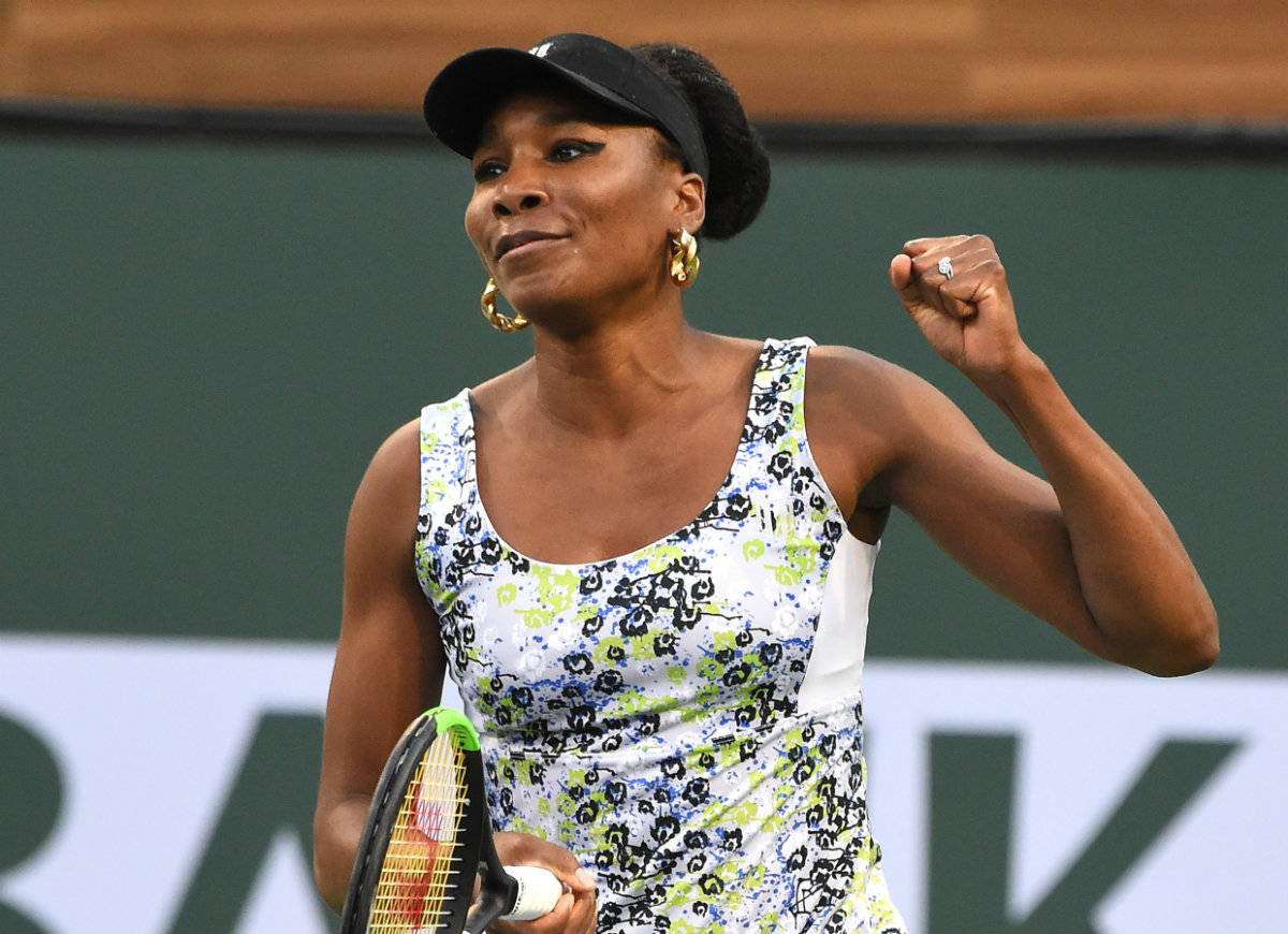 Venus Williams ya está en las semifinales del Indian Wells