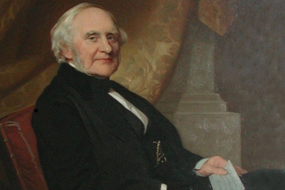 El banquero George Peabody recibió la Medalla del Congreso un día como hoy.