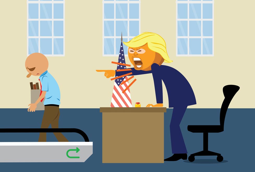 “Trump se resiste a abandonar a las personas para siempre”.