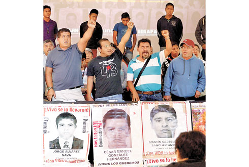 Los familiares de los jóvenes dieron su postura tras informe de la ONU. 