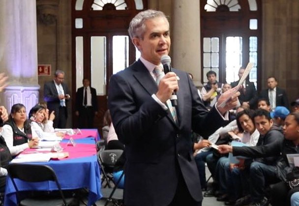 Mancera dijo que la desaprobación de los trabajos de reconstrucción son parte del periodo electoral.