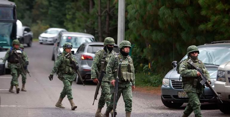 Los mil 200 militares se desplegaran en la entidad, principalmente en la zona de TierraCaliente.