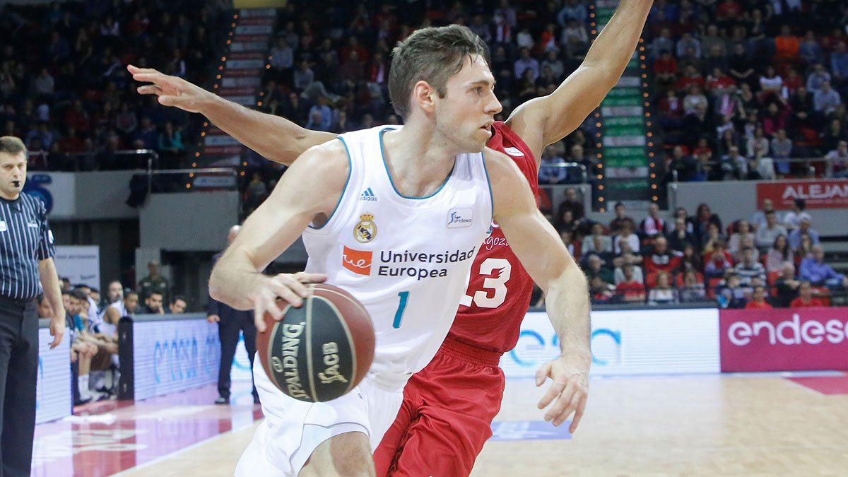 Real Madrid de baloncesto superó al Zaragoza