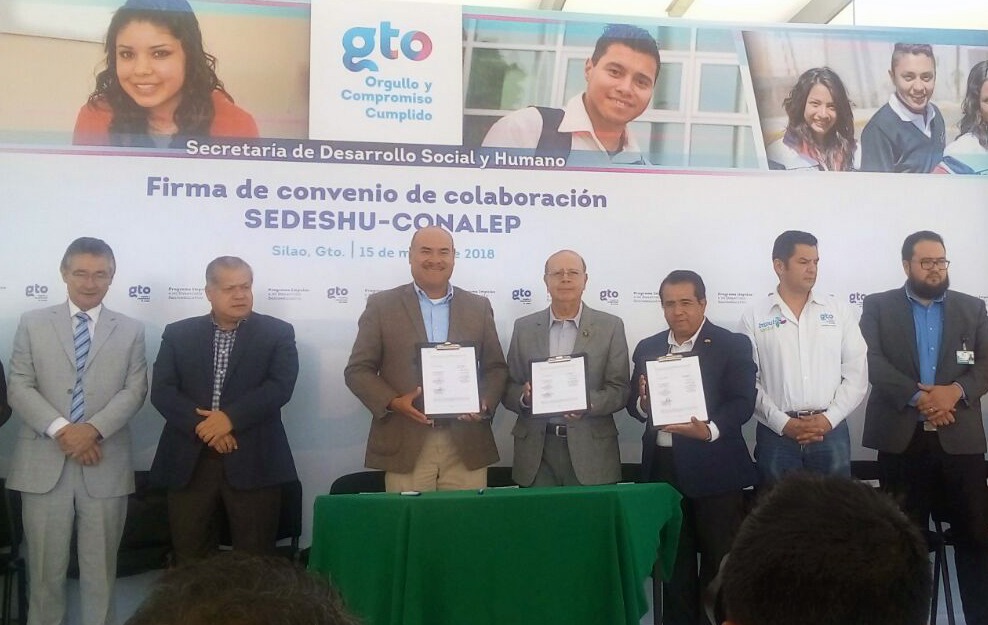 Sedeshu y CONALEP impartirán programa para evitar deserciones escolares.