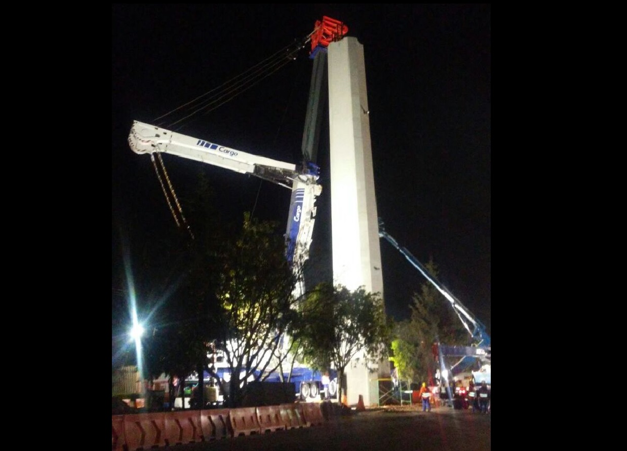 La construcción de los 940 elementos mayores que se contemplan para la construcción del Tren Interurbano en la Ciudad de México lleva un avance del 97