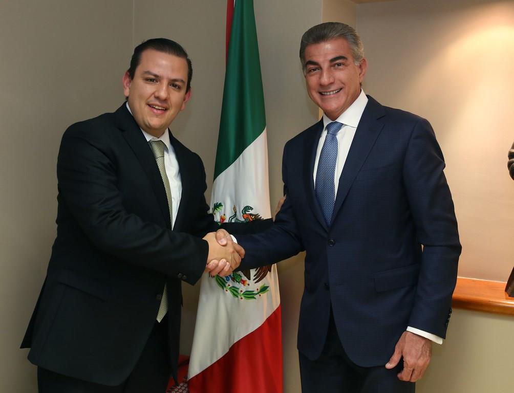 Fernando Galindo reconoció el trabajo del mandatario poblano y reiteró el respaldo del gobierno federal.
