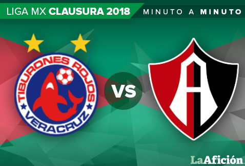Veracruz vs. Atlas, Jornada 12 del Clausura 2018