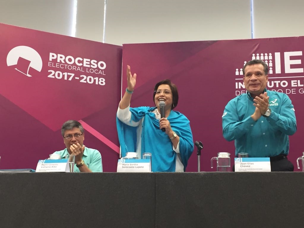 Bertha Solorzano es la candidata de Panal al gobierno de Guanajuato 
