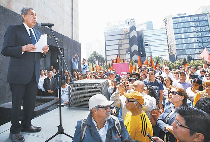 Conmemoración del 80 aniversario de la expropiación petrolera.